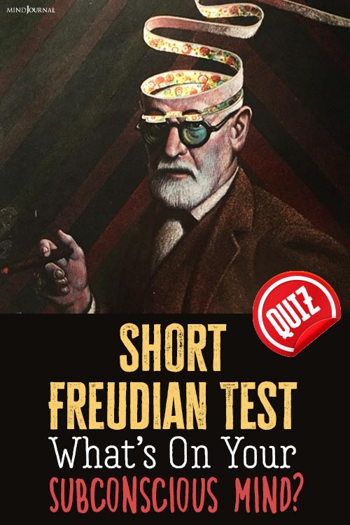 Short Freudian Test pin