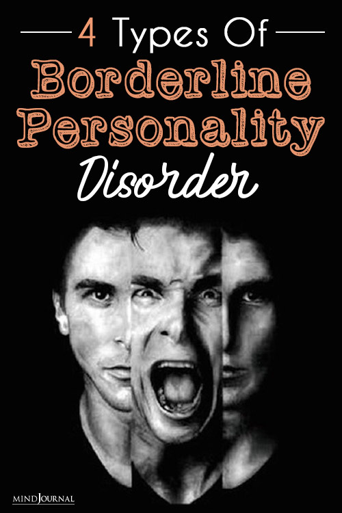 Types Of Borderline Personality Disorder pin